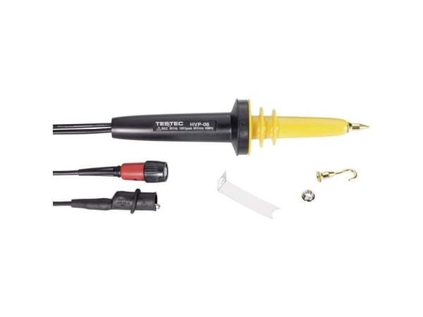 Testec TT-HVP 08 Måleprobe berøringssikker 40 MHz 1000:1 8000 V/DC, 6000 V/AC