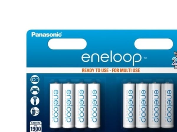 Panasonic eneloop BK-3MCCE/8BE - Batteri 8 x AA typ - NiMH - (uppladdningsbart) - 1900 mAh