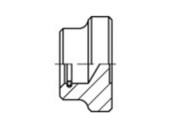 Trykstykke 40 mm Stål 5 stk TOOLCRAFT 137884