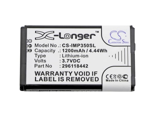 Cameron Sino CS erstatningsbatteri til POS-terminal 296118442 Ingenico 3,7 V 1200 mAh