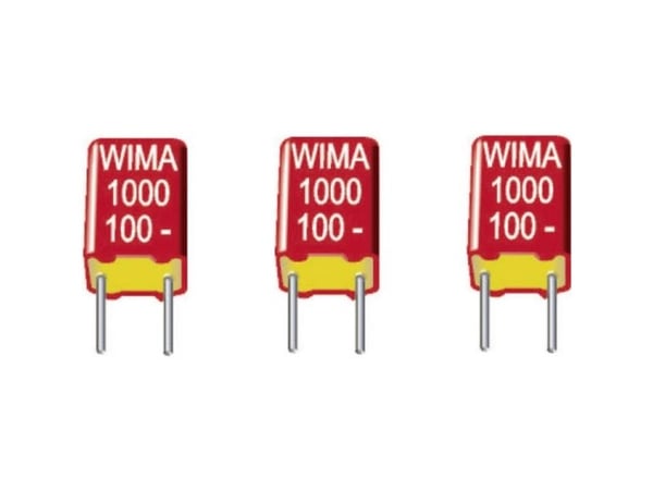 Wima FKS 3 0,1uF 5% 250V RM15 1 stk FKS foliekondensator radial 0.1 µF 250 V/DC 5 % 15 mm (L x B x H) 18 x 8 x 15 mm