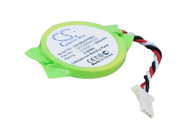 CS Cameron Sino BackUp-celle, erstatter originalbatteri GC02000KG00 til Dell, 3 V 200 mAh