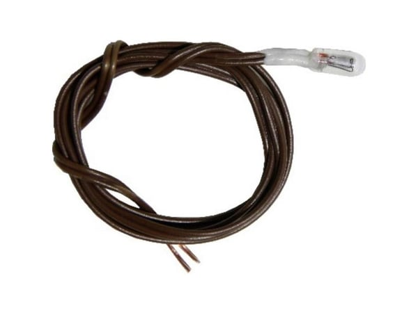 BELI-BECO 2216 subminiaturepære 16 V 0,8 W med tilkoblingskabel klar - 1 stk