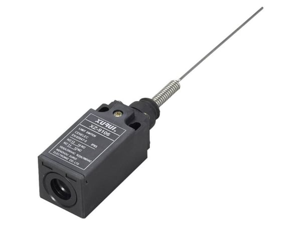 TRU COMPONENTS XZ-9/106 endestoppbryter 250 V AC 10 A fjærstang, trykkende, IP65 (1 stk)