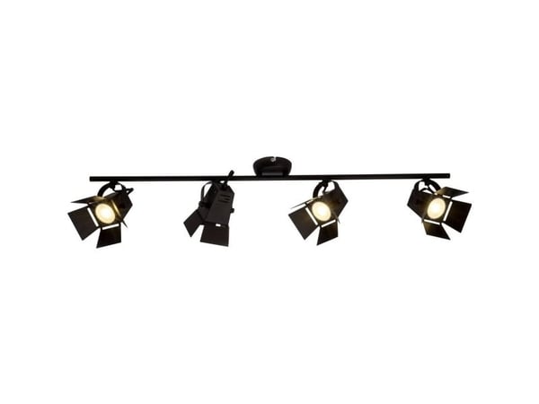 Brilliant Movie G08931/76 loftspots LED (RGB) GU10 20 W sort (matt)