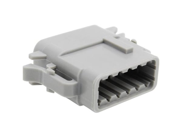 Amphenol ATM06-12SA, 7,5 A, Grå, ATM04-12PA* Receptacle, 2 cm