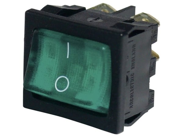 Arcolectric (Bulgin Ltd.) H8653VBNBP Vaihtokytkin H8653VBNBP 250 V 6 A 1 x On/Off Napsautus 1 kpl