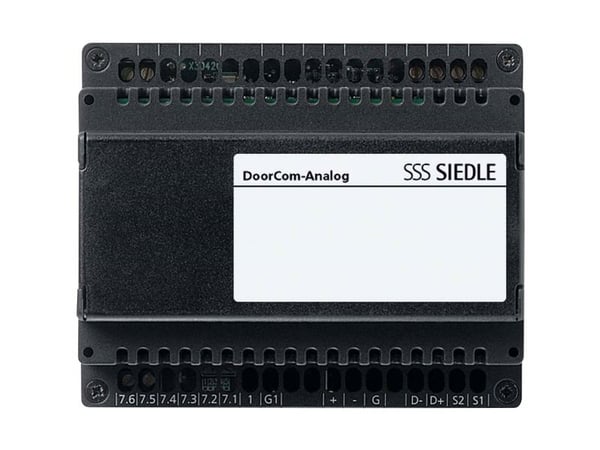 Siedle DCA 650-02, Tillträdeskontroll, Svart, Siedle, CE, 0 - 40 ° C, 107 mm