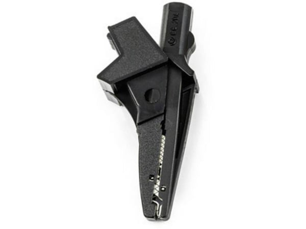 HT Instruments 5004-IECN bananplugg, 4 mm tilkobling/sokkel, krokodilleklemme CAT III 1000 V svart (1003140) 1 stk