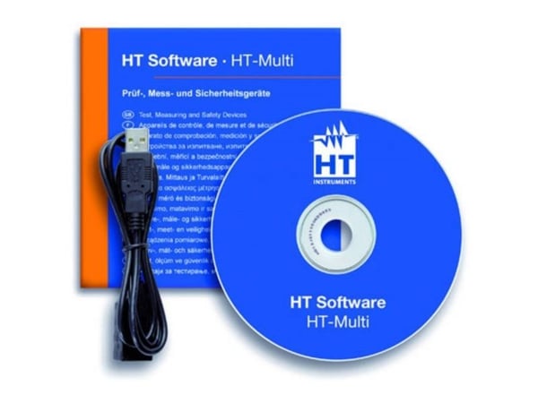 HT Instruments 2008660 Ohjelmisto HT-Multi Software Specielt tilbehør tilbehør til måleudstyr 1 stk