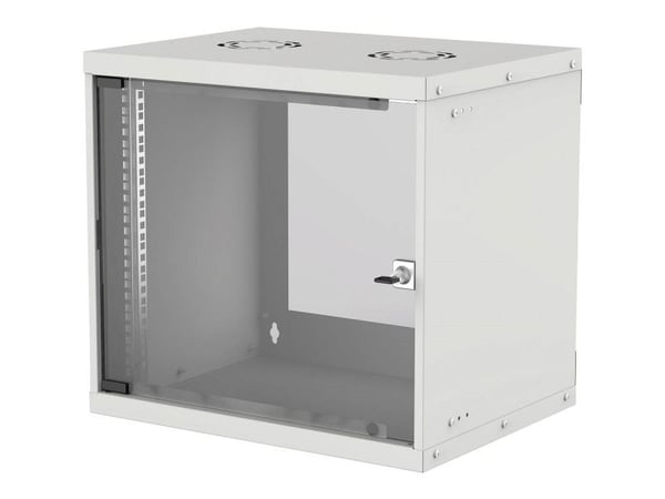 Intellinet 714167, Veggmontert stativ, 9U, 50 kg, 10,7 kg, Grå