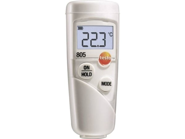 Testo 805, 80 mm, 31 mm, 19 mm, 28 g, Grå, °C