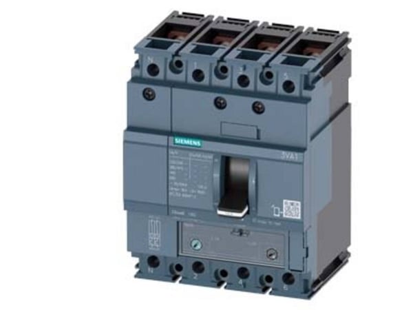 Siemens 3VA1150-3GF42-0AA0 Strömbrytare 1 st Inställningsområde (ström): 35 - 50 A Kopplingsspänning (max.): 690 V/AC (B x H x D) 101,6 x 130 x 70 mm