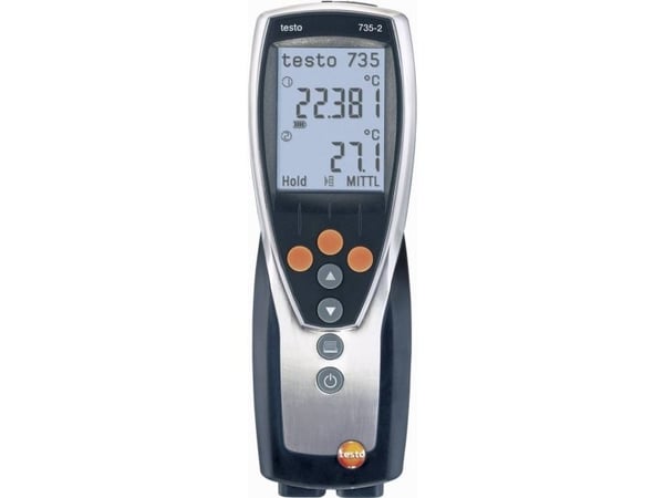 testo 735-2 Temperatur-måleudstyr -200 - +1370 °C Anturityyppi K, Pt100