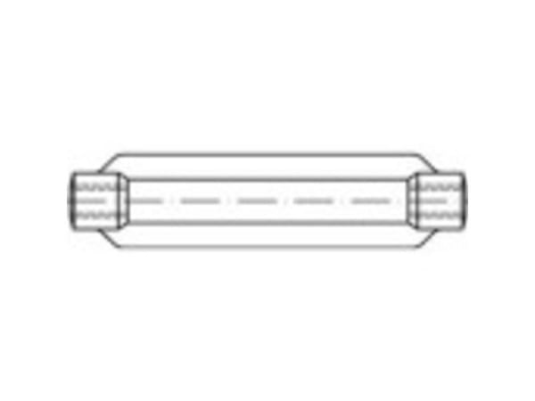 TOOLCRAFT 136625 Spennspennere M16 Stål Varmgalvanisert DIN 1480 1 stk
