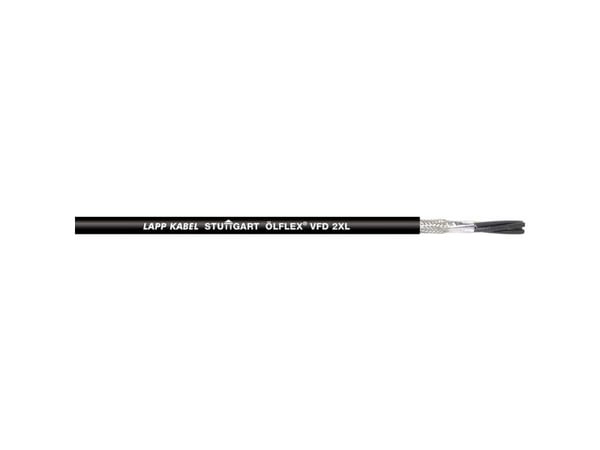 Lapp ÖLFLEX VFD 2XL, Kabel för medelhög spänning, Svart, Termoplastisk elastomer (TPE), Tvärbunden polyeten (XLPE), Koppar, 1.5 mm ²