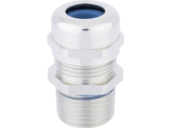 Lapp 53113702, Ruostumaton teräs, Nikkeli, Silikoni, 50 kpl, Suora, NPT 1/2", 1,5 cm