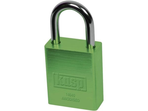 Kasp K14040GRED hengelås 38 mm, ulike grønnsaker