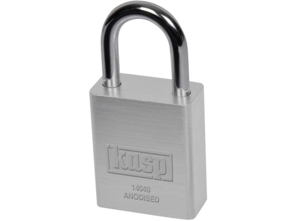 Kasp K14040SILD riippulukko 38 mm Erilaisia Hopea