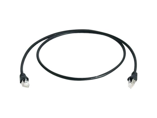 Telegärtner MP8 FS 600 - Nettverkskabel - RJ-45 (hann) til RJ-45 (hann) - 20 m - SFTP - CAT 7 - svart