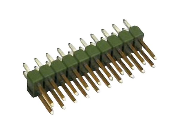 TE Connectivity stiftlist (standard) antal rader: 2 stift per rad: 20 2-826632-0 (1 st)