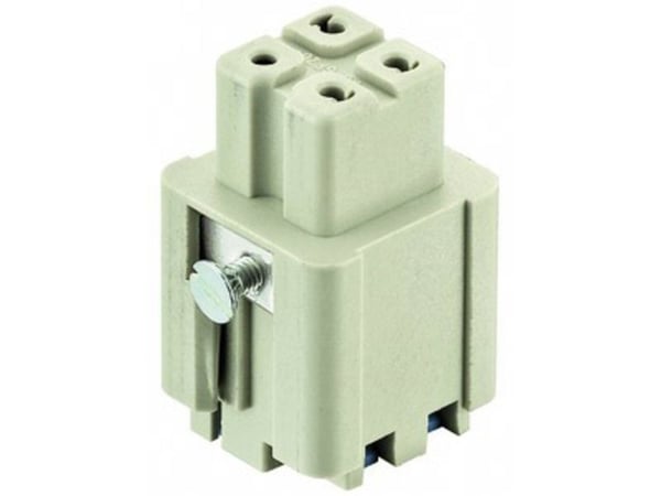 10 stk Harting innstikkinnsats Han 3A-F-QL 1,5qmm 09 20 003 2734 / 666659 (09200032734)