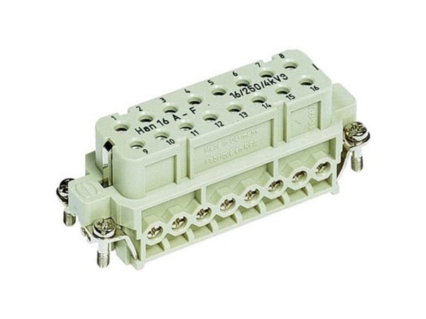 Industrikontakt Amphenol C146 09200162814 HARTING insats 1 st