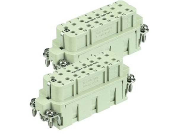 Harting Harting 09 20 016 3111 Teollisuusliitos Amphenol C146 Sisältö: 1 kpl