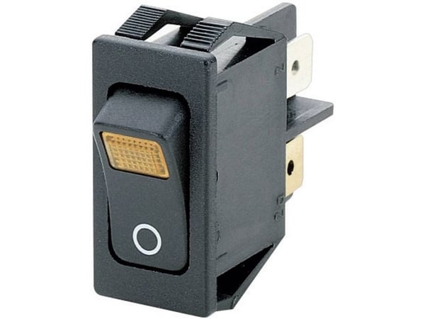 Marquardt 1555.3104 keinukytkin 1555.3104 250 V/AC 16 A 2 x Off/On IP40 Klikkaava 1 kpl