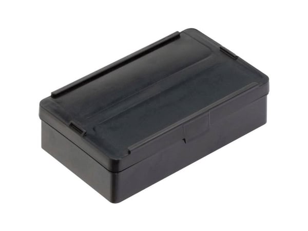 Alutec 1308.030 ESD-boks med hengsel 136 x 87 x 35 mm sort 1 stk