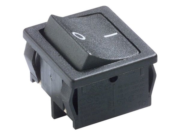Marquardt 1802.6123 Keinukytkin 1802.6123 250 V/AC 6 A 2 x Off/On IP40 Napsautus 1 kpl