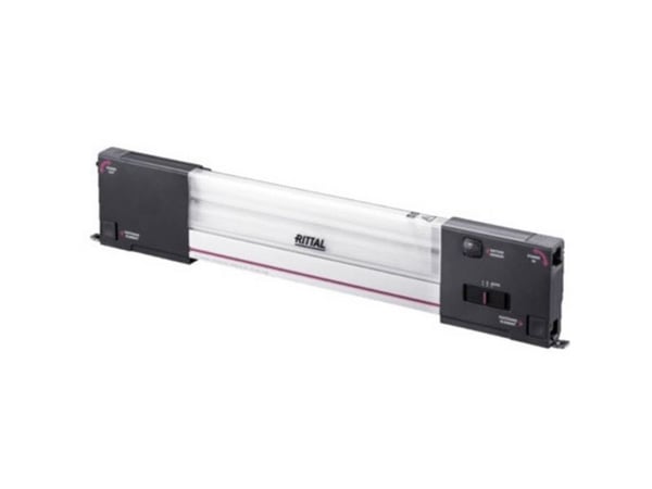 Rittal 2500.320, Belysning, Skru, Sort, Aluminium, Polykarbonat (PC), LED, 4000 K