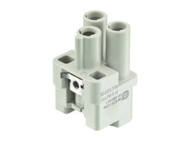 Teollisuusliitin Amphenol C146 09120023151 HARTING Sisältö: 1 kpl Liitäntäsisäosa