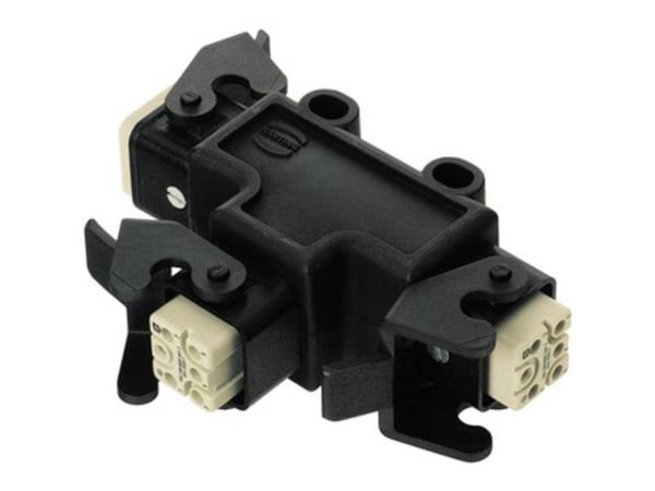 Industriell kontakttilkobling Amphenol C146 09120084751 HARTING innhold: 1 stk energidistributør