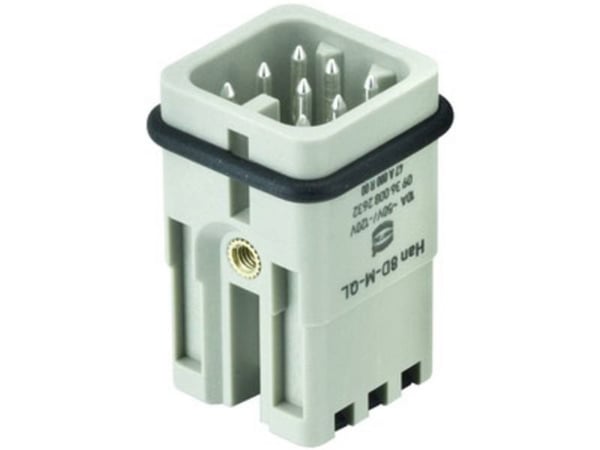 Industrikontakt Amphenol C146 09360082632 HARTING Innhold: 1 stk pin-innsats