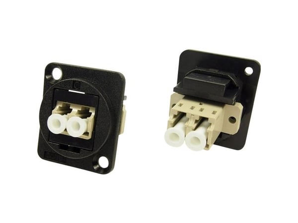 XLR-adapter LC Duplex adapter, innbygging CP30214 CP30214 Cliff, innhold: 1 stk