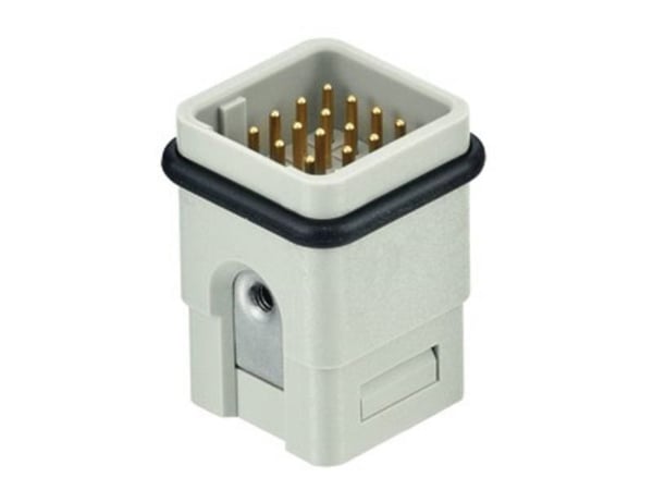 Industrikontakt Amphenol C146 09120213001 HARTING - innhold: 1 stk pinninnsats (hann)