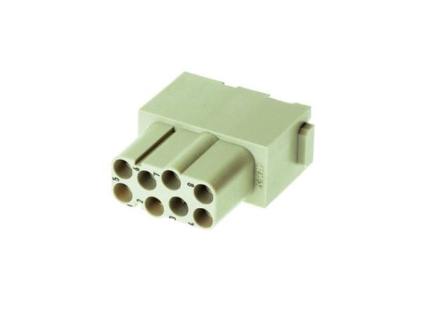 Industrikontakt Amphenol C146 09140082734 HARTING, hylsemodul 1 stk