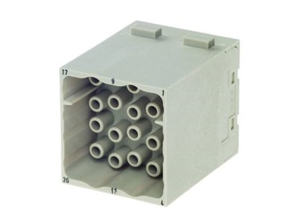 Industrikontakt Amphenol C146 09140203001 HARTING stiftmodul: 1 st