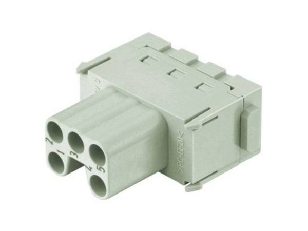 Industrikontakt Amphenol C146 09140052716 HARTING insatsmodul innehåll: 1 st