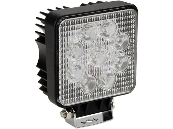 Perel arbeidslys 12 V/24 V LEDA250NW bred nærfeltsbelysning 108 x 135 mm 1800 lm 4250 K