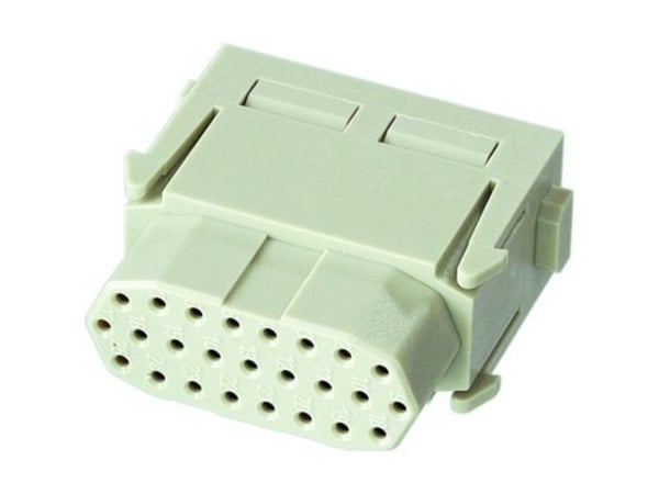 Industrikontakt Amphenol C146 09140253101 HARTING Innhold: 1 stk. stikkontaktmodul
