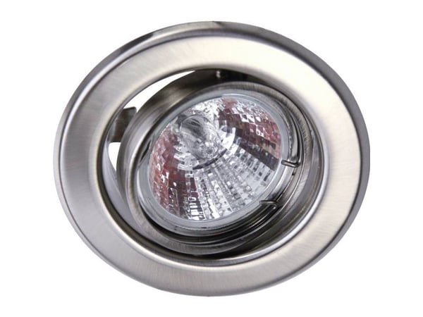 Heitronic 23552 DL6801 infälld LED (RGB) GU5.3 35 W borstat rostfritt stål