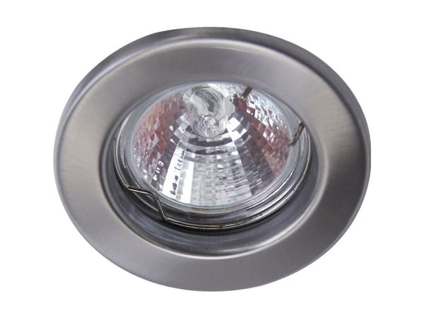 Heitronic 23550 DL5701 infälld LED-belysning (RGB) GU5.3 35 W, rostfritt stål (borstat)