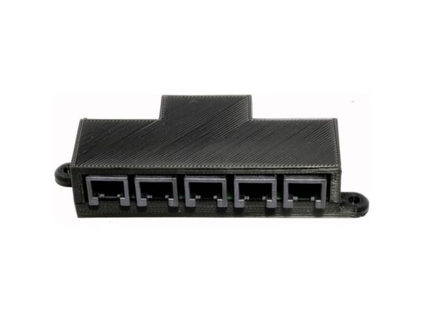 TAMS Elektronik 73-80496-01-C RJ12 XL jakelija 6-napainen Valmis komponentti