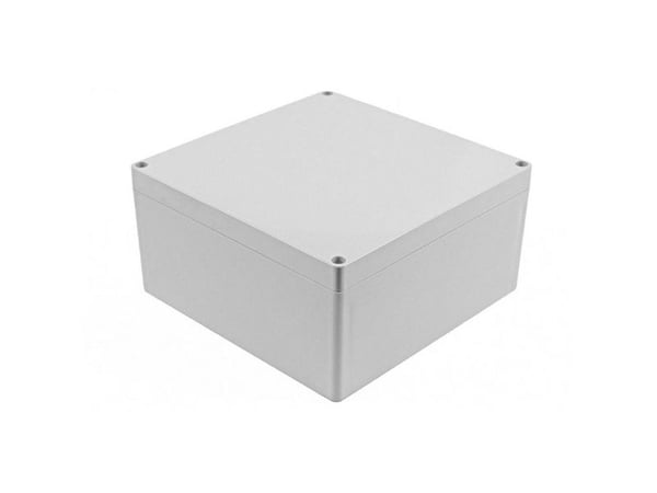 Hammond Electronics 1554 PC 1554WA2GY Universalskap 90 x 180 x 180 Polykarbonat Grå 1 stk