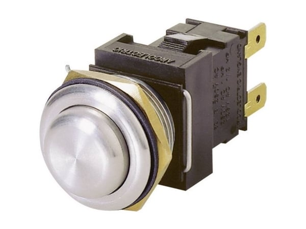 Arcolectric (Bulgin Ltd.) H8351RPAAA Kiinteä painike 250 V/AC 16 A 2 x Pois päältä/(Päälle) Kosketus IP66 1 kpl
