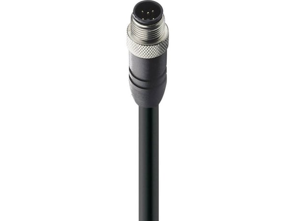 Belden 10971, 7 m, M12, Hanstik, Musta, Polyuretaani (PUR), -40 - 80 °C