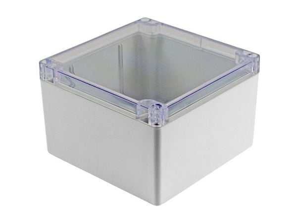 Hammond Electronics 1554 PC CL 1554QA2GYCL Yleiskotelo Polykarbonaatti Harmaa 1 kpl