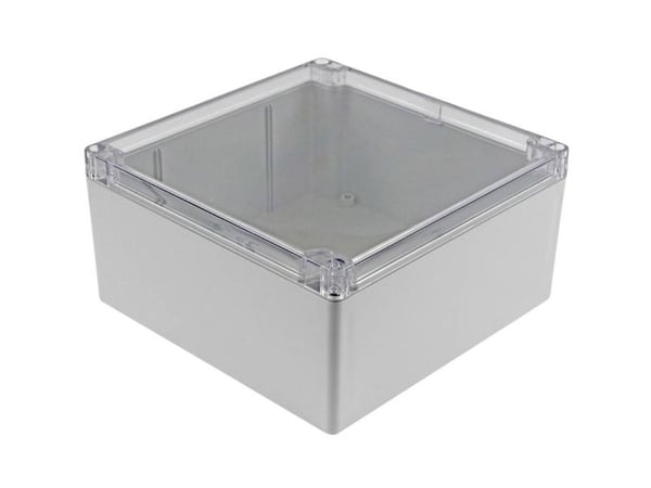 Hammond Electronics 1554 PC CL 1554WA2GYCL Universalkabinett Polykarbonat Grå 1 stk